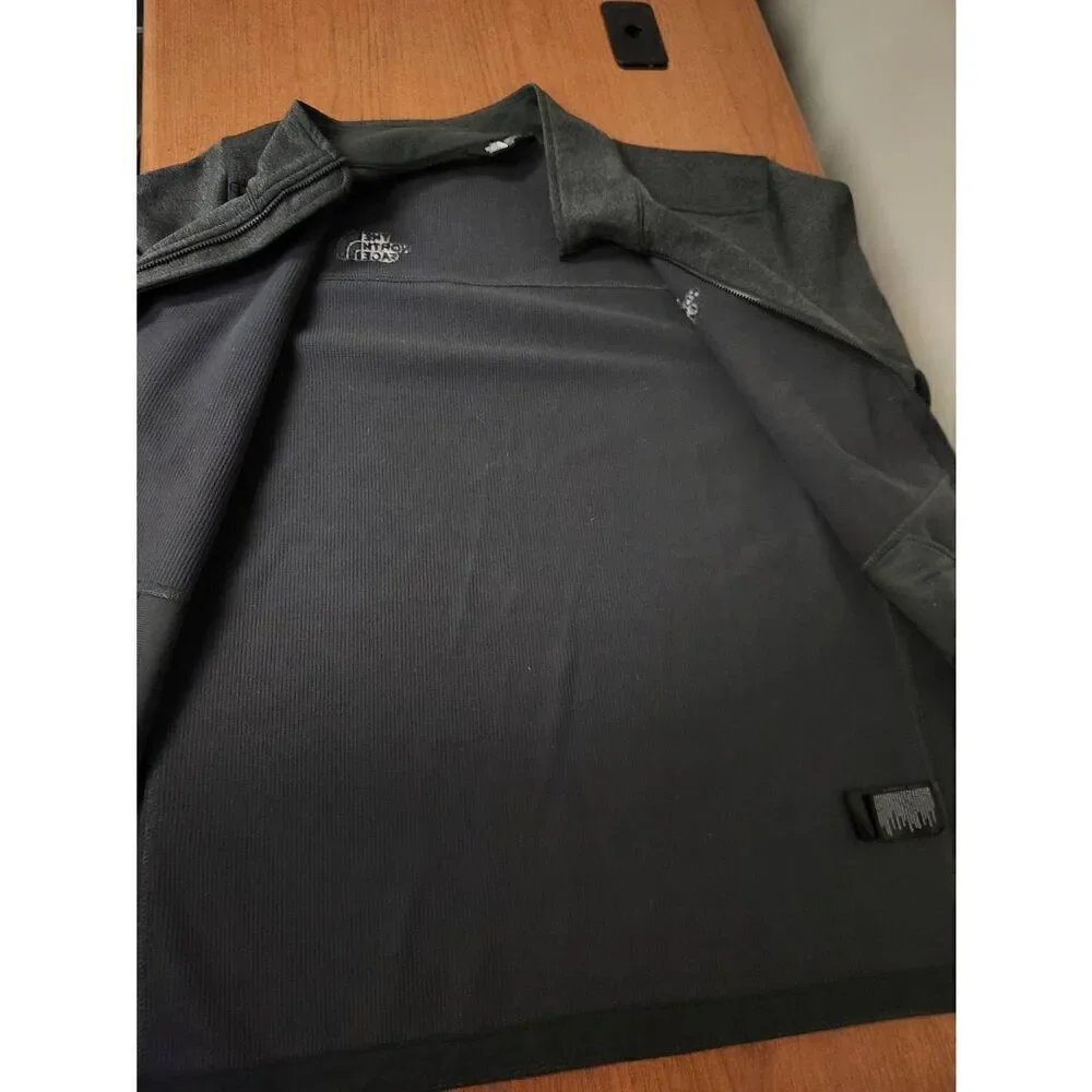 The North Face Men LARGE grey APEX CANYONWALL Full Zip Jacket